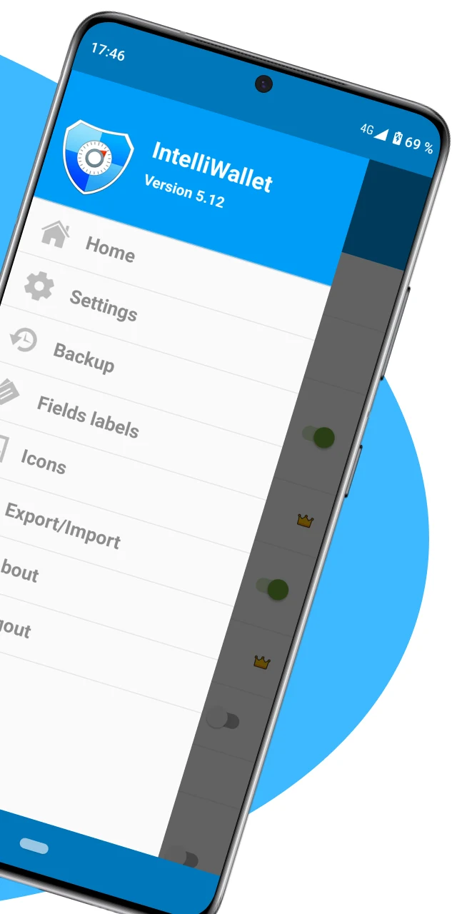 IntelliWallet Password Manager screenshot
