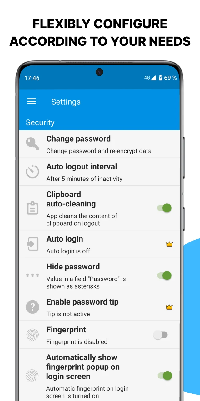 IntelliWallet Password Manager screenshot